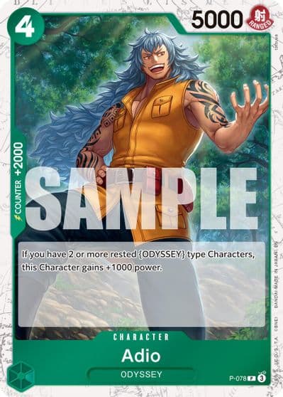 Adio Pirate Foil Premium Booster -The Best- Vol. 2 One Piece card