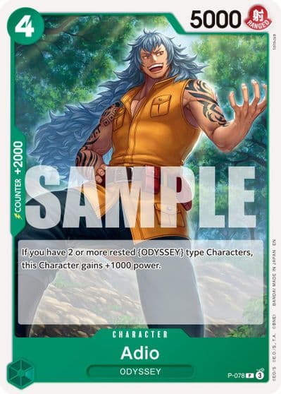 Adio Premium Booster -The Best- Vol. 2 One Piece card
