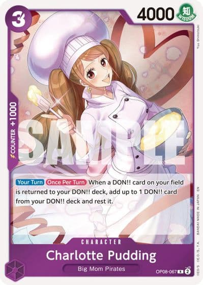Charlotte Pudding OP08 067 Reprint Premium Booster -The Best- Vol. 2 One Piece card
