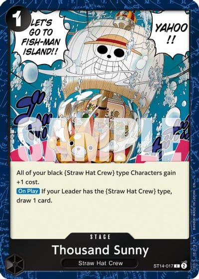 Thousand Sunny Pirate Foil Premium Booster -The Best- Vol. 2 One Piece card