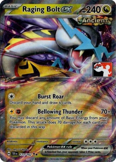 Raging Bolt ex (Prize Pack Series 5) Prize Pack Series Cards Pokemon card