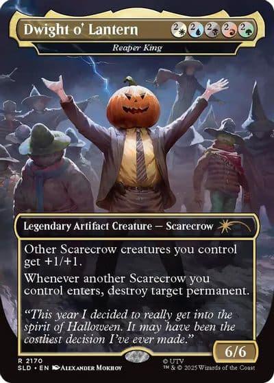 Dwight o Lantern Reaper King Secret Lair Drop Series Magic card