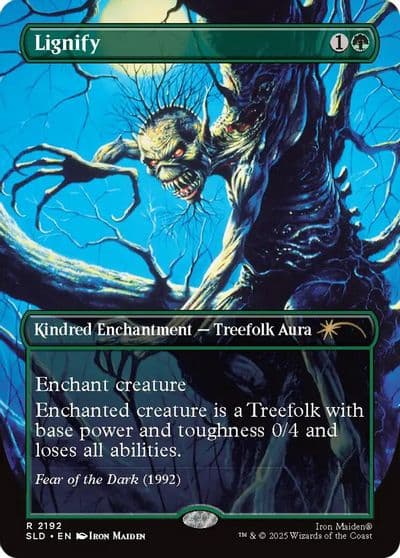 Lignify 2192 Secret Lair Drop Series Magic card