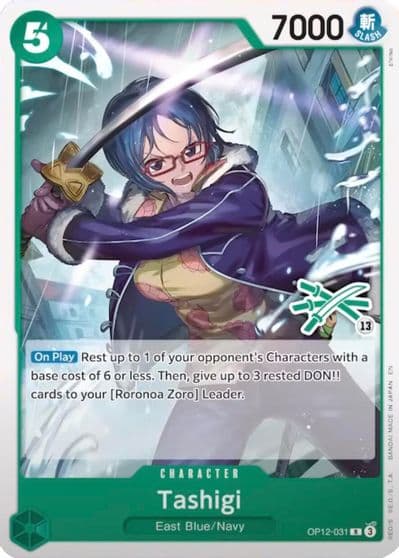 Tashigi Zoro Deck Learn Together Deck Set One Piece card
