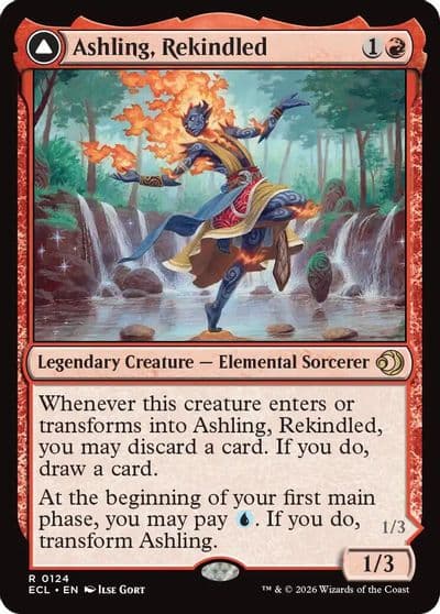 Ashling Rekindled Lorwyn Eclipsed Magic card