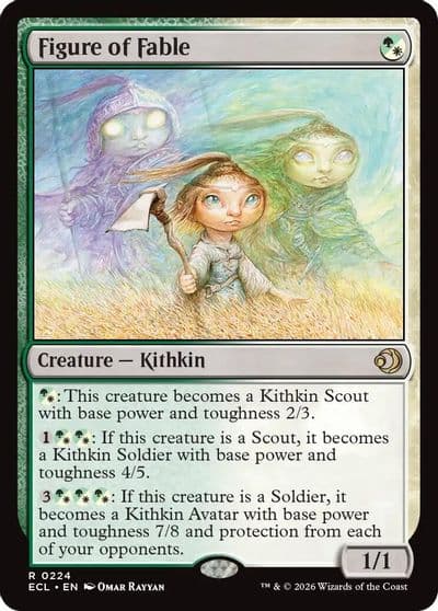 Figure of Fable Lorwyn Eclipsed Magic card