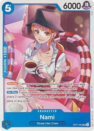Nami OP11 054 Learn Together Deck Set One Piece card
