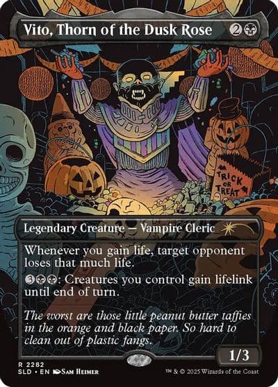 Vito Thorn of the Dusk Rose Secret Lair Drop Series Magic card