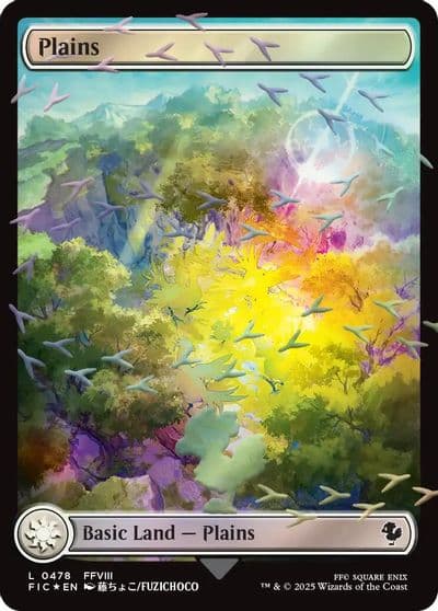 Plains Chocobo Track Foil Commander: FINAL FANTASY Magic card