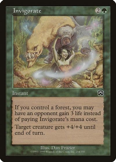 Invigorate Mercadian Masques Magic card