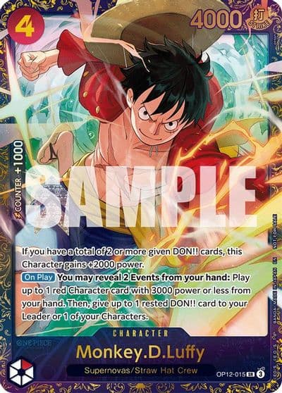 MonkeyDLuffy Treasure Cup 2025 One Piece Promotion Cards One Piece card