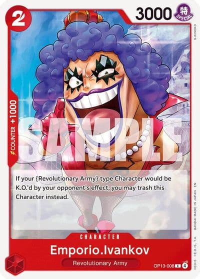 EmporioIvankov Carrying On His Will One Piece card