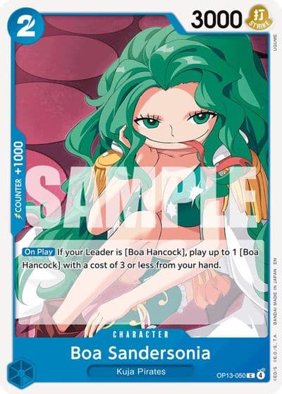Boa Sandersonia Carrying On His Will One Piece card