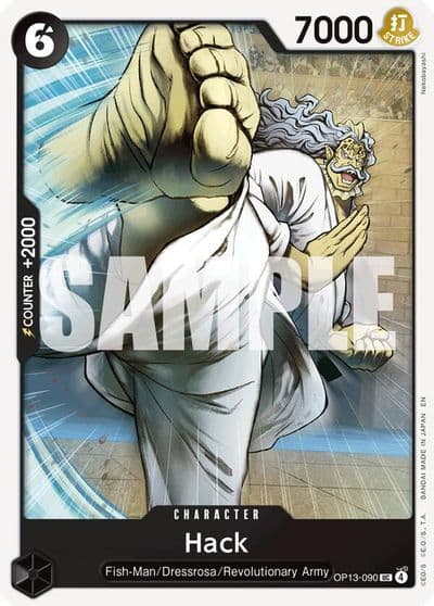 Hack Carrying On His Will One Piece card