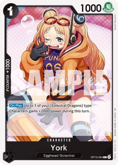 York Carrying On His Will One Piece card