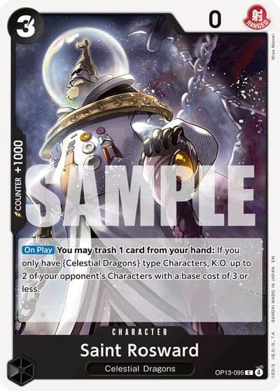 Saint Rosward Carrying On His Will One Piece card