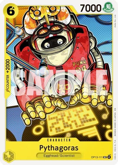 Pythagoras Carrying On His Will One Piece card