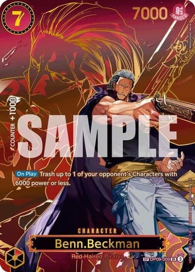 BennBeckman SP Carrying On His Will One Piece card