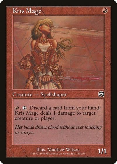 Kris Mage Mercadian Masques Magic card