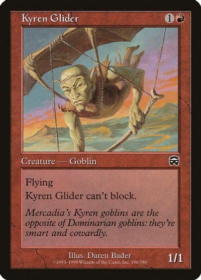 Kyren Glider Mercadian Masques Magic card