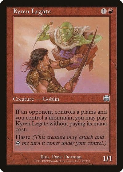 Kyren Legate Mercadian Masques Magic card