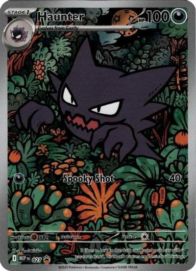 Haunter - 027 ME: Mega Evolution Promo Pokemon card