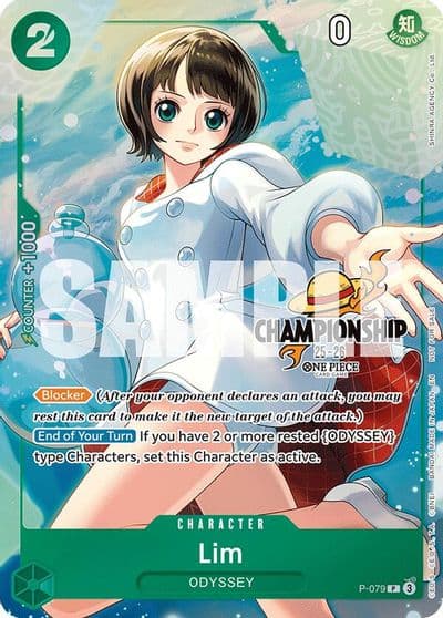 Lim CS 25 26 Event Pack Finalist Ver One Piece Promotion Cards One Piece card