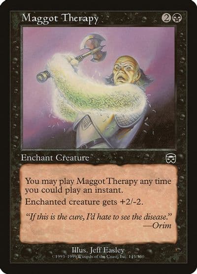 Maggot Therapy Mercadian Masques Magic card