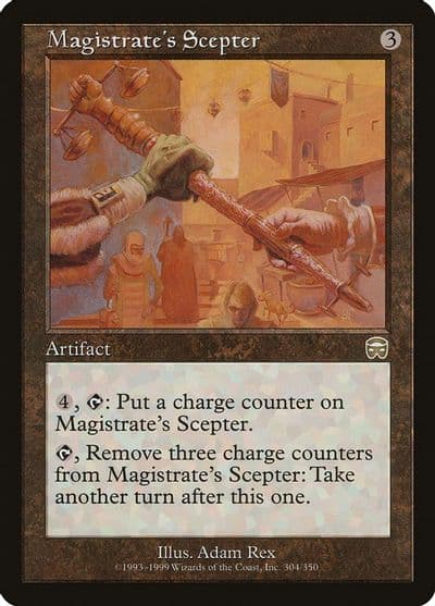 Magistrates Scepter Mercadian Masques Magic card