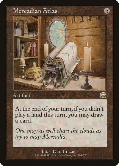 Mercadian Atlas Mercadian Masques Magic card