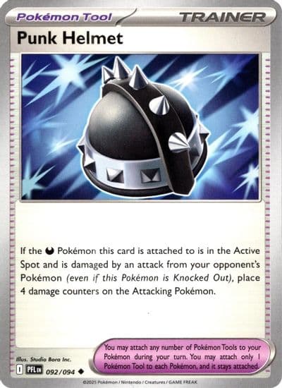 Punk Helmet ME02: Phantasmal Flames Pokemon card