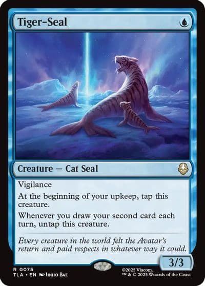 Tiger Seal Avatar: The Last Airbender Magic card