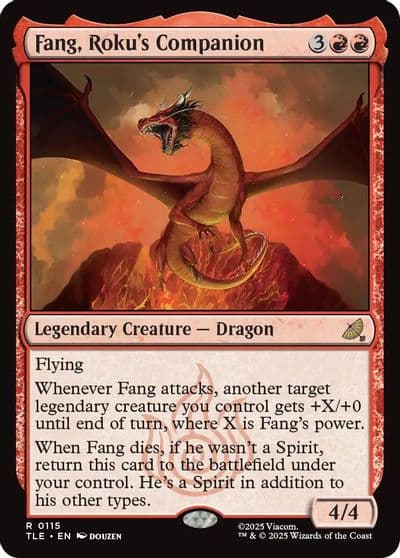 Fang Rokus Companion Avatar: The Last Airbender: Eternal-Legal Magic card