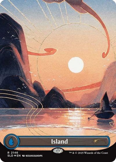 Island 2146 Secret Lair Drop Series Magic card