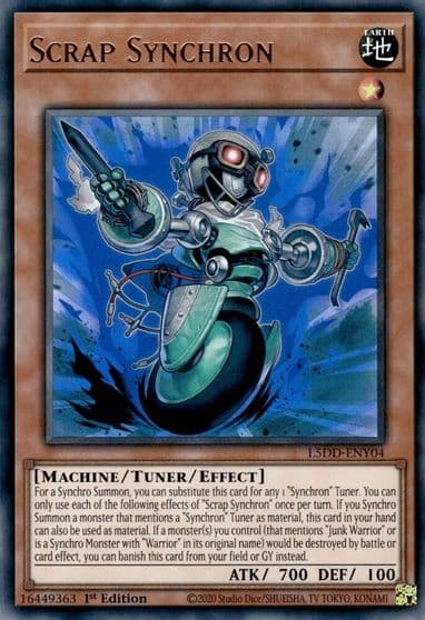 Scrap Synchron Legendary 5D's Decks Yu-Gi-Oh! card