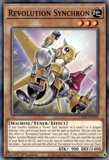 Revolution Synchron Legendary 5D's Decks Yu-Gi-Oh! card