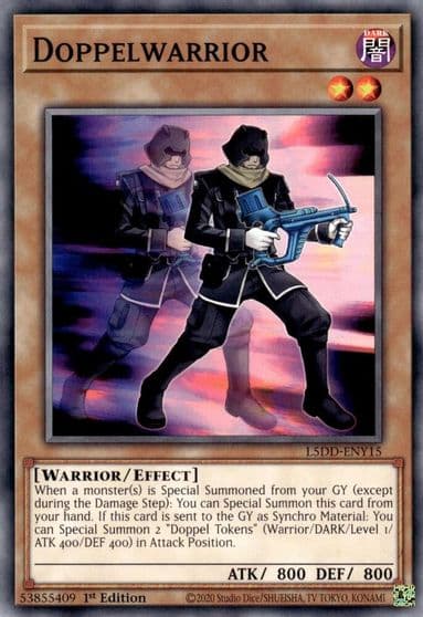 Doppelwarrior Legendary 5D's Decks Yu-Gi-Oh! card