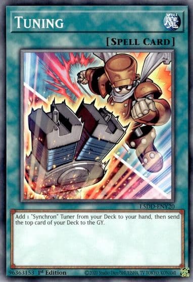 Tuning Alternate Art Legendary 5D's Decks Yu-Gi-Oh! card