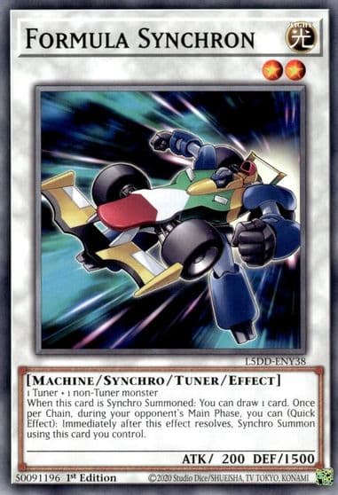Formula Synchron Legendary 5D's Decks Yu-Gi-Oh! card