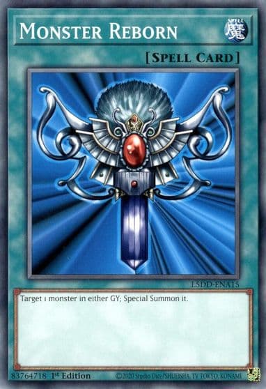 Monster Reborn Legendary 5D's Decks Yu-Gi-Oh! card