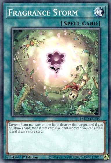 Fragrance Storm Legendary 5D's Decks Yu-Gi-Oh! card