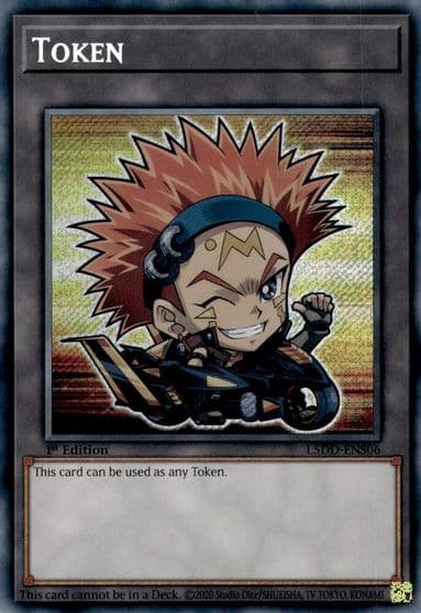 Token Crow Legendary 5D's Decks Yu-Gi-Oh! card