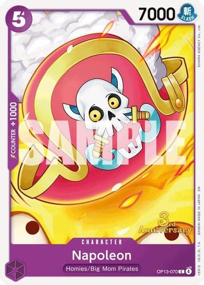 Napoleon Carrying On His Will: 3rd Anniversary Tournament Cards One Piece card