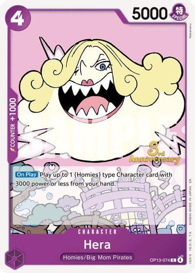 Hera Carrying On His Will: 3rd Anniversary Tournament Cards One Piece card