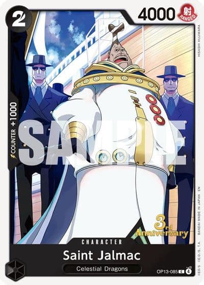 Saint Jalmac Carrying On His Will: 3rd Anniversary Tournament Cards One Piece card