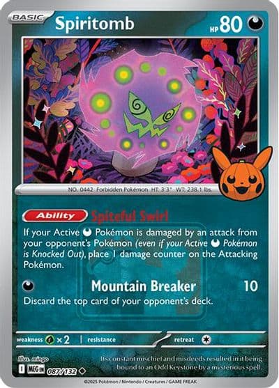 Spiritomb (Pokeween 2025) Miscellaneous Cards & Products Pokemon card