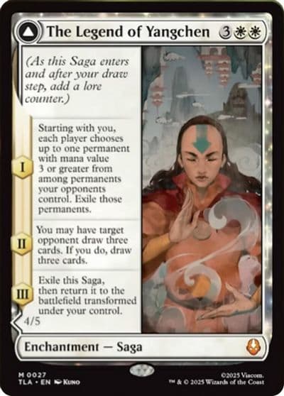 The Legend of Yangchen Avatar: The Last Airbender Magic card