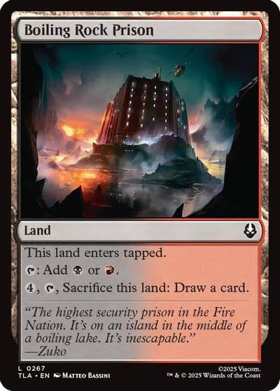 Boiling Rock Prison Avatar: The Last Airbender Magic card