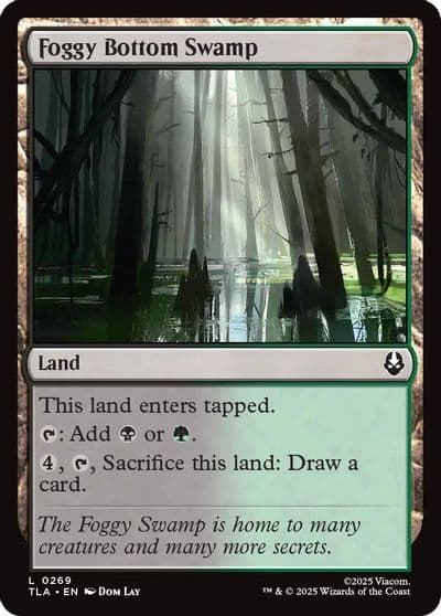 Foggy Bottom Swamp Avatar: The Last Airbender Magic card