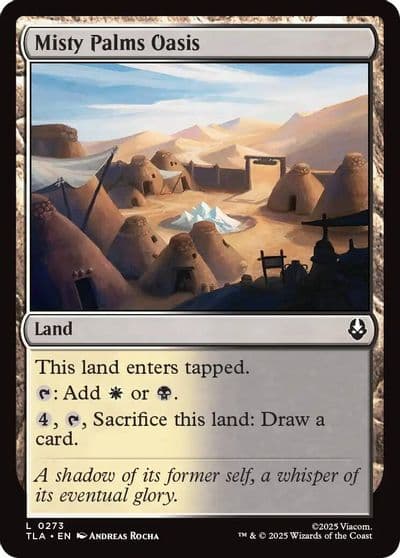 Misty Palms Oasis Avatar: The Last Airbender Magic card